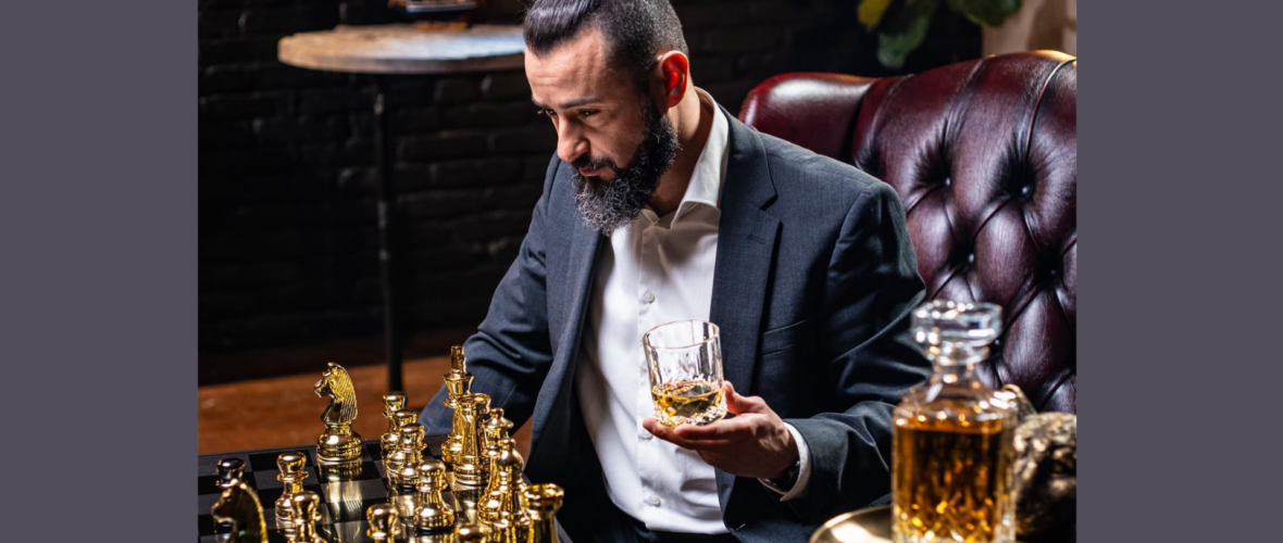 coffret pour whisky en bois avec accessoires en verre et glaçons en pierre inclut